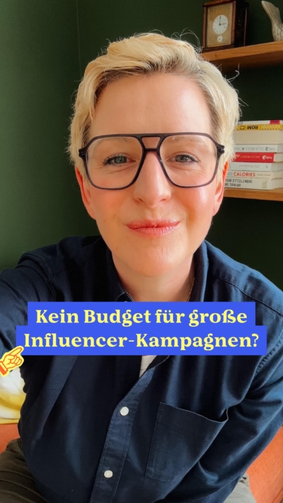 Kein Budget für große Influencer-Kampagnen? 🤔Unser Tipp: UGC!

Wenn ihr wissen wollt, wann UGC und wann Mikroinfluencer für eure Marke Sinn machen, hört jetzt in die neue Folge What the Social?! rein 🎧